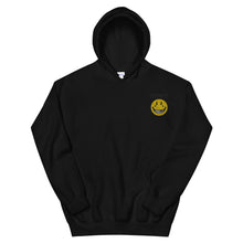 Load image into Gallery viewer, EMBROIDERED SMILEY LOGO HOOD
