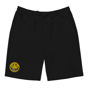 EMBROIDERED SMILEY LOGO SWEAT SHORTS