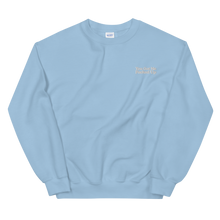 Load image into Gallery viewer, YGMFU EMBROIDERED CREWNECK SWEATER

