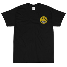 Load image into Gallery viewer, EMBROIDERED SMILEY T
