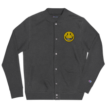 Load image into Gallery viewer, SMILEY EMBROIDERED CHAMPION VARSITY
