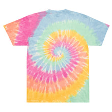 Load image into Gallery viewer, HIPPIE EMBROIDERED LIGHT TIE-DYE T
