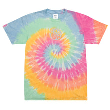 Load image into Gallery viewer, HIPPIE EMBROIDERED LIGHT TIE-DYE T
